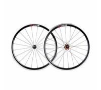 Roues Avant Et Arrière De Vélo Pliant BMX 20 Pouces 406 Jeu De Roues De Frein À V 9 * 74/10 * 130mm Dégagement Rapide en Alliage D'aluminium Jantes À Double Paroi 20/24 Trous, Cassette 8-11S(Black)