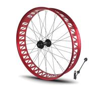 Roues Avant et arrière pour vélo de Neige, 26 Pouces x 4,0/4,9 Pouces, pour vélos de Plage Fat, Jantes en Alliage d'aluminium, moyeu à Cassette 36 Trous, Frein à Disque, Blocage ra