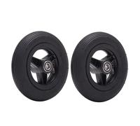 Roues Avant Gonflable de 6 Pouces for Fauteuil Roulant (1 Paire), Ensemble de Roues Pivotantes en Polyuréthane, Roulements de 0,31 Pouces (8 mm), Accessoires for Pneus