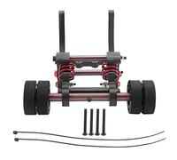 Roues Avant Relevables à Ressort pour TRAXXAS XMAXX 15 Pièces de Rechange Haute Précision Compatible Camions ToutTerrain RC (Noire)