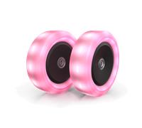 Roues BERG Nexo Step avec éclairage LED rose