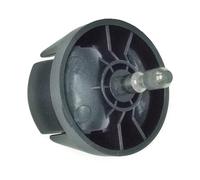 Roues, Compatibles Avec Xiaomi, Vacuum Mop 2 Lite Mjstl/Mop 2 Pro Mjst1S, Assemblage De Roue Avant, Module De Direction, Roulettes, Accessoires For Une Marche Flexible(1 BK wheel)