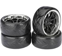 Roues complètes ABSIMA 1:10 avec rayons en nid dabeilles 2510044