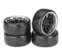 Absima Roues Drift 1:10 4 roues Chrome AV/ARR 2510044