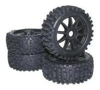 Roues complètes Big Core pour Buggy Reely MV3693SBA3 10 rayons noir 1:8 4 pc(s)