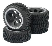 Roues complètes Reely RE-6549732 1:10 Buggy Fighter design à trous noir 2 pc(s)