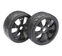 Roues complètes Street pour Buggy Absima 2530003 6 rayons noir 1:8 2 pc(s)