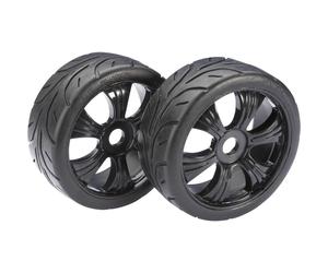 Roues complètes Street pour Buggy Absima 2530003 6 rayons noir 1:8 2 pc(s)