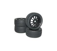 Roues complètes Street pour Buggy Reely RA093SBA1 12 rayons noir 1:8 4 pc(s)