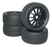 Roues complètes Street pour Buggy Reely RA093SBA1 12 rayons noir 1:8 4 pc(s)