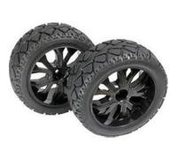 Roues complètes Tarmac forward pour Buggy Absima 2500013 5 rayons noir 1:10 1 paire(s)