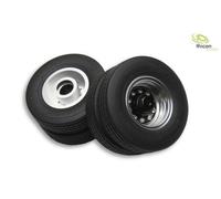Roues complètes Thicon Models 50100 Tout caoutchouc, aluminium 30 mm On-Road 1:14 2 pc(s)