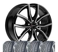 Roues complètes Vidron 8 x 19 ET45 5 x 112 | Lot de 4 pneus HAN 235/55 R19 105V ION i*cept SUV IW01A XL FSL EV