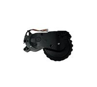 Roues D'aspirateur,Compatible avec ROIDMI,Compatible avec Eve CC | Gauche Et Antidérapant Couleur Noire Roues Accessoires Pièces Détachées(L)