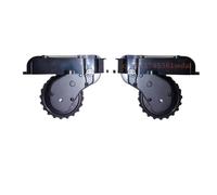 Roues D'aspirateur Compatibles Avec Xiaomi, Roue De Rechange For Aspirateur Robot Mop Pro Mop-P, Collecteur De Poussière(Black L and R wheel)