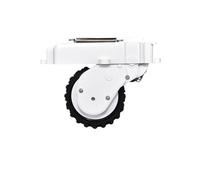 Roues D'aspirateur Compatibles Avec Xiaomi, Roue De Rechange For Aspirateur Robot Mop Pro Mop-P, Collecteur De Poussière(White R wheel)