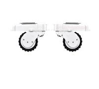 Roues D'aspirateur, Compatibles avec Xiaomi, Roue De Remplacement for Robot Mop Pro Mop-P, Roue(White L and R Wheel)