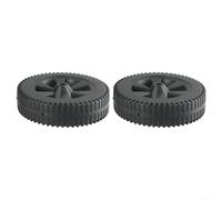 Roues de barbecue de 17,8 cm pour barbecues à gaz Charbroil, rouleaux en plastique robuste avec design résistant à la chaleur, roulettes de chariot de cuisine d'extérieur pour (170 mm)