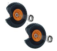 Roues de Brouettes Poussette Camion Anti-crevaison Ø260mm pour 20mm Tige 3.00-4