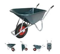 Roues De Chariot De Jardin Chariot À Main 100 L 250 KG PP-Bac