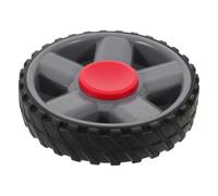 Roues de Compresseur D’air 8 Pouces, Pneus Caoutchouc Épais | Acier et Plastique, Roulement Stable sur Béton, des Vibrations, pour Ateliers et Maintenance