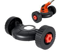 Roues de coupe-bordures, roues de support de coupe-bordures | Support réglable pour roue de tondeuse à gazon | Taille-bordures sans fil, roues auxiliaires, fournitures de jardin, accessoire pour coupe