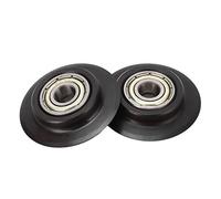 Roues de Coupe pour Coupe-tube en Acier allié Noir 2pcs - Haute Durabilité et Précision Compatibles CT 532 CT 650 CT 670 Roues de Rechange Type Roulement pour Plombiers Professionnels et Bricoleurs
