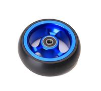 Roues de fauteuil roulant, Roulettes de Rechange pour Fauteuil Roulant, pour fauteuil roulant manuel handicapé Powerchair fauteuil roulant âgé, 4 Pouces、5 Pouces，Bleu ( Couleur : Blue , Taille : 120mm