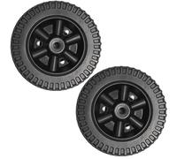 Roues de gril à barbecue moulées | roues de gril rouleaux de remplacement 2pcs roues de chaleur et d'usure roue de barbe à utiliser facile à utiliser des roues de remplacement pour les fournitures de