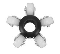 Roues de guidage de 90 mm Couvercle de protection Roues de guidage en acier inoxydable ABS durable pour caméra d'inspection de canalisation d'égout de 23 mm Convient pour un