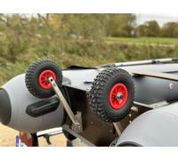 Roues de halage, rabattable, pour Annexes, Bateau gonflable Moteur hors-bord en Acier inoxydable, de Mise à l'eau (forme I Light)