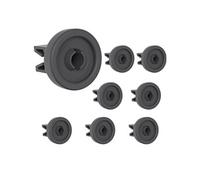 Roues de lave-vaisselle universelles pour panier supérieur [Lot 8] Pièces de rechange compatible avec AEG Candy Electrolux Faure Ikea