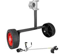 Roues De Mangeur De Mauvaises Herbes - Roues De Support Réglables, Roue De Coupe- | Guide D'équilibre Stabilisateur Guide De Cordes, Attachement De Tonte Portable pour Bordure du Jardin, Entrées