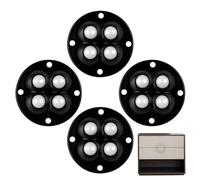 Roues de meubles - Roulettes auto-adhésives, 4 rouleaux pour appareils électroménagers | Petites roues de meubles pour poubelle, boîte de rangement, accessoires de quincaillerie domestique