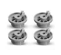 Roues de panier inférieur for lave-vaisselle, 4 pièces, compatibles avec Bosch, compatibles avec Siemens 165314, pièces de rechange for lave-vaisselle, rouleaux inférieurs