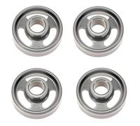 Roues de panier inférieur Haier 0120200964, Lot de 4, Plastique, Sous comptoir, Intégré