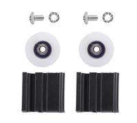 Roues de porte de serre, kits de remplacement de roue de porte de serre de 22 mm, poulies de porte, rouleaux de porte pour serre, rouleaux de porte de douche, remplacement de rouleau en verre