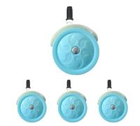 Roues de poussette pour bébé | de marcheur flexible, pour poussettes, poussette de 4 pièces silencieuses pour la chambre à coucher intérieure de tricycle extérieur