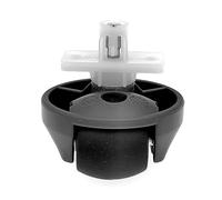 Roues De Rechange Compatibles Avec Les Aspirateurs Roborock S7/S7 MaxV/S7 Max Ultra, Module De Volant Et Roulettes(1pcs Black)