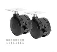 Roues de rechange pour barbecues Spirit 200 300 à partir de 2013 - Modèles 69827 69828 4651240551 - Compatibles avec Spirit E S 315 - Très résistantes - Mobilité lisse - Cuisine extérieure (69828)