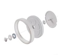 Roues de rechange pour nettoyeur de piscine Polaris 280 480 avec roulements à turbine à composé souple, nettoyeur d'essieu, accessoires de nettoyage complet, construction robuste, facile à installer
