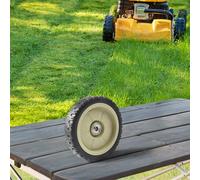 Roues de rechange pour tondeuse à gazon avant et arrière - 17,8 cm, 20,3 cm, 25,4 cm, tondeuse autopropulsée, compatible avec divers équipements de pelouse - Caoutchouc