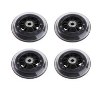 Roues de Rechange pour Valise 100mm en PU, Lot de 4 Plusieurs Styles