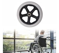 Roues de remplacement for fauteuil roulant, roulettes for fauteuil roulant, roulettes avant for fauteuil roulant 6", 7", 8", roues de remplacement manuelles for fauteuil roulant, pneu solide, accessoi
