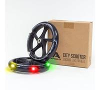 Roues de remplacement LED pour Apollo City Scooter 200mm Pro Wheels - Roulements à billes ABEC 7, set de roues de remplacement pour Big City Scooter