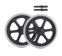 Roues de remplacement pour fauteuil roulant de 16 pouces (paire), roues à pneu gris solide, pièces de rechange pour fauteuil roulant manuel