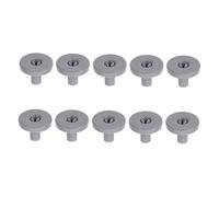 Roues de Remplacement pour Panier Inférieur Lave-Vaisselle ABS 10 Pcs