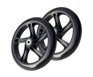 Roues De Remplacement Pour Scooter Électrique, Paquet De 2 Roues Solides Avec Roulements, Pneus De Secours Silencieux Pour Scooters De 145, 180, 200 | Scooter D'installation Et Arrière,