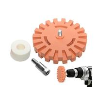 Roues de retrait des autocollants - Disque gomme à colle pneumatique, outil de réparation automatique | Décapant adhésif en caoutchouc robuste, dispositif de suppression des autocollants efficaces