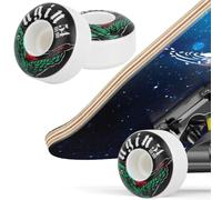 Roues de Skateboard, 4 pièces 54x3 2mm/2.1x1.3in 100A 70% résilience PU Longboard Roue Roues de Planche à roulettes Skate de Route